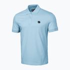 Koszulka polo męska Pitbull Polo Pique Regular light blue