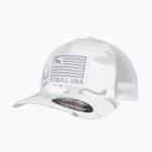 Czapka z daszkiem męska Pitbull Mesh Full Cap Pitbull Usa Multicam biały/moro