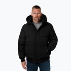 Kurtka zimowa męska Pitbull Patton Quilted Hooded black
