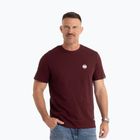 Koszulka męska Pitbull Small Logo dark burgundy