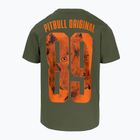 Koszulka męska Pitbull Eighty Nine Dog dark olive