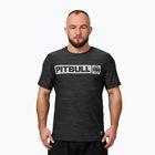 Koszulka męska Pitbull Hilltop Casual Sport black melange