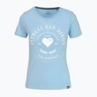 Koszulka damskie Pitbull Heartie light blue