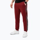 Spodnie męskie Pitbull Tape Nugget Jogging burgundy