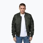 Kurtka męska Pitbull Hacket Washed Bomber dark green
