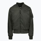 Kurtka męska Pitbull Hacket Washed Bomber dark green