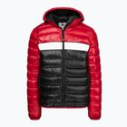 Kurtka zimowa męska Pitbull Shatto Quilted Hooded red/black
