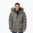 Kurtka zimowa męska Pitbull Forest Hooded Parka taupe