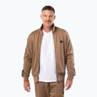 Bluza męska Pitbull Trackjacket Tape Logo Terry Group coyote brown
