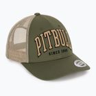 Czapka z daszkiem męska Pitbull Mesh "Pitbull Norton" Trucker Low Profile zielony