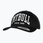 Czapka z daszkiem męska Pitbull Mesh "Pitbull Norton" Trucker Low Profile black/black