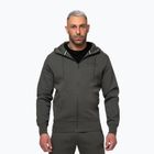 Bluza męska Pitbull Sampson Hooded Zip Sweatshirt grey/green