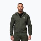 Bluza męska Pitbull Tape Parker Hooded Zip old green