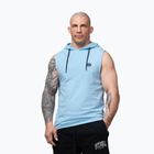 Bluza treningowa męska Pitbull Mercado Hilltop Sleeveless Hooded light blue