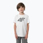 Koszulka dziecięca 4F JTSM002 white