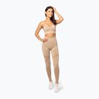 Legginsy treningowe damskie Carpatree Vibe Seamless beige melange