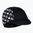 Czapka z daszkiem rowerowa Luxa Coffee Ride black