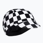 Czapka z daszkiem rowerowa Luxa Squares black/white