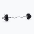 Zestaw do ćwiczeń Gipara Iron Pump Set 27.5 kg gryf łamany