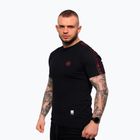 Koszulka męska Octagon Stripe black/red
