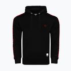 Bluza męska Octagon Stripe Hoodie black/red