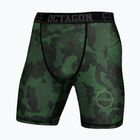 Spodenki kompresyjne męskie Octagon Camo Forest khaki