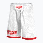 Spodenki bokserskie męskie Octagon Polska Biało Czerwony white