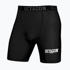 Spodenki kompresyjne męskie Octagon Fight Wear black/white