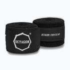 Bandaże bokserskie Octagon Fightgear Supreme Printed 300 cm black/white