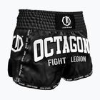 Spodenki treningowe Octagon Kickboxing/Muay Thai Legion Fight Legion Premium black/white