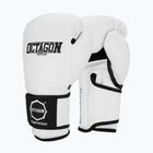 Rękawice bokserskie Octagon Matt white