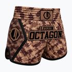 Spodenki treningowe Octagon Legion Kickboxing/Muay Thai Premium desert storm