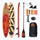Zestaw deska SUP pompowana Bass Touring SR 12'0" PRO + Extreme Pro S pomarańczowa