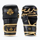 Rękawice grapplingowe DBX BUSHIDO Master MMA czarny/złoty