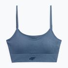 Biustonosz treningowy 4F F031 denim