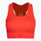 Biustonosz treningowy 4F F037 red neon