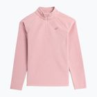 Bluza polarowa  dziecięca 4F F033 light pink