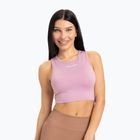 Top treningowy damski Gym Glamour Wiązany pink
