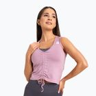 Top treningowy damski Gym Glamour Ściągany pink