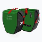 Sakwy rowerowe Extrawheel Biker 2 x 25 l green/black