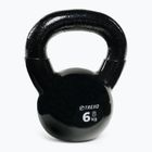 Kettlebell Żeliwny gumowany TREXO VKB06 6 kg