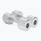 Hantle chromowane XTREXO 2x12 kg srebrny