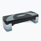 Step do aerobiku TREXO 3 stopniowy max 250kg szary