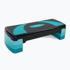 Step do aerobiku TREXO 3 stopniowy max 250 kg niebieski
