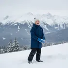 Kurtka narciarska dziecięca KADVA Skiro Jacket granatowy