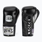 Rękawice bokserskie Cleto Reyes Thumb in Cow Leather black/silver