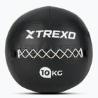 Piłka lekarska XTREXO Wall Ball 10 kg czarny