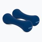 Zestaw hantli XTREXO ND neoprenowe 2 x 2 kg niebieski