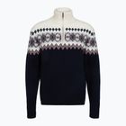 Sweter męski WOOLCANO SWT1091 merino granatowy