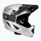 Kask rowerowy ATTABO State 1.0 full face srebrny